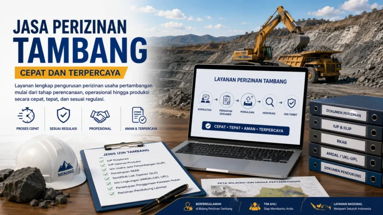 Jasa Perizinan Tambang Cepat dan Terpercaya