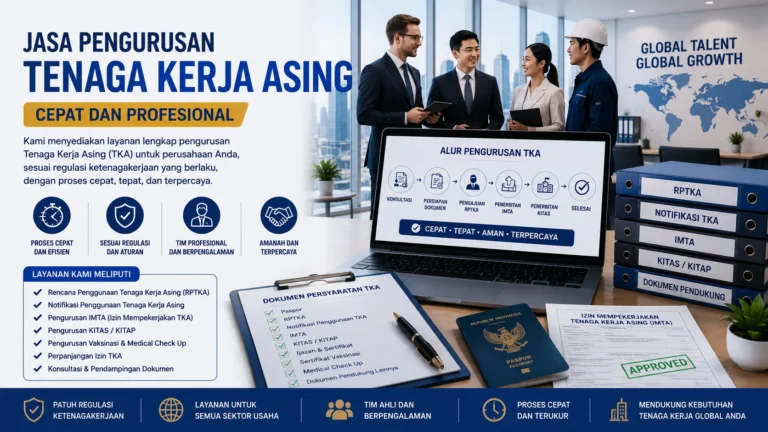 Jasa Pengurusan Tenaga Kerja Asing Cepat dan Profesional