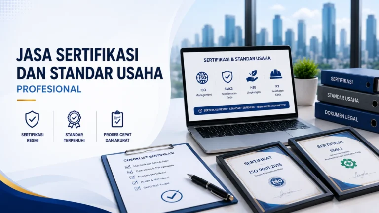 Jasa Sertifikasi dan Standar Usaha Profesional